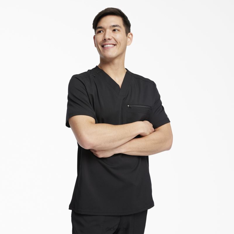 Balance top s v-izrezom muškarci Dickies crno (crno) 6BPL61361 odjeća