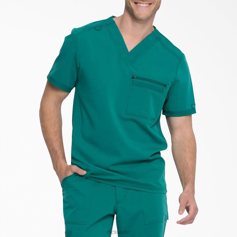 Balance top s v-izrezom muškarci Dickies lovačko zeleno (htr) 6BPL61365 odjeća