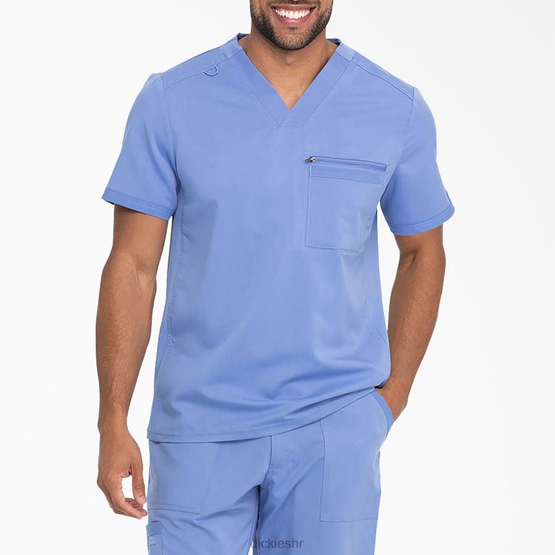 Balance top s v-izrezom muškarci Dickies strop plava (cbl) 6BPL61362 odjeća