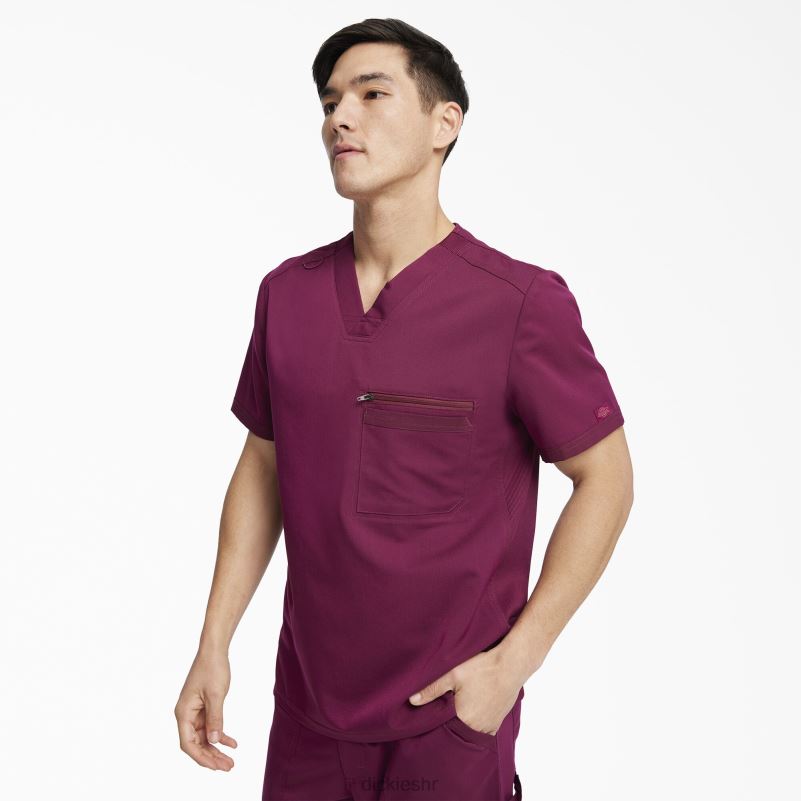 Balance top s v-izrezom muškarci Dickies vino (pobjeda) 6BPL61369 odjeća