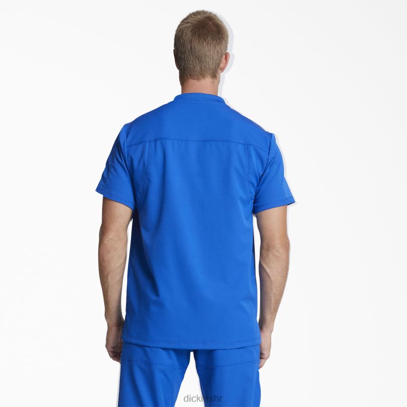 dynamix majica s v-izrezom i džepom s patentnim zatvaračem muškarci Dickies kraljevsko plava (rb) 6BPL61254 odjeća