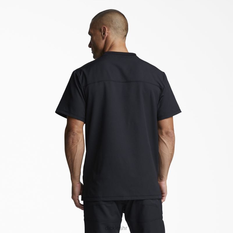 dynamix rubni top s v-izrezom muškarci Dickies crno (crno) 6BPL61351 odjeća