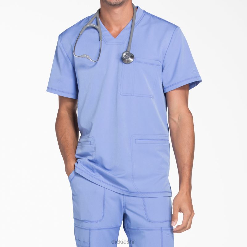 dynamix rubni top s v-izrezom muškarci Dickies strop plava (cbl) 6BPL61352 odjeća