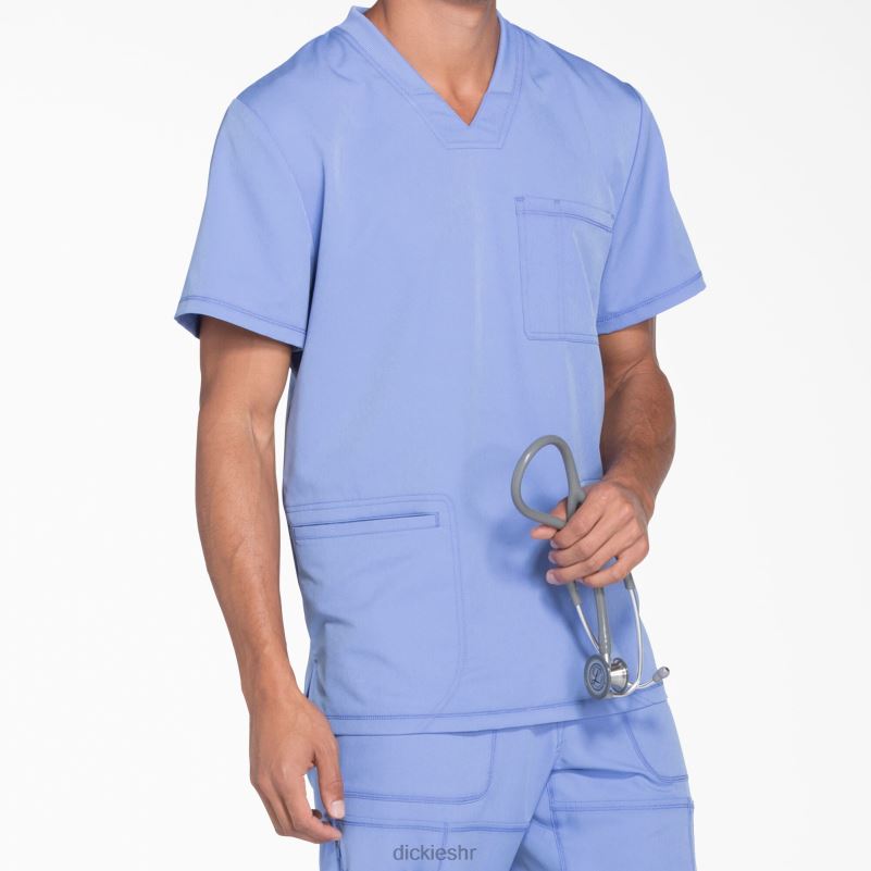 dynamix rubni top s v-izrezom muškarci Dickies strop plava (cbl) 6BPL61352 odjeća