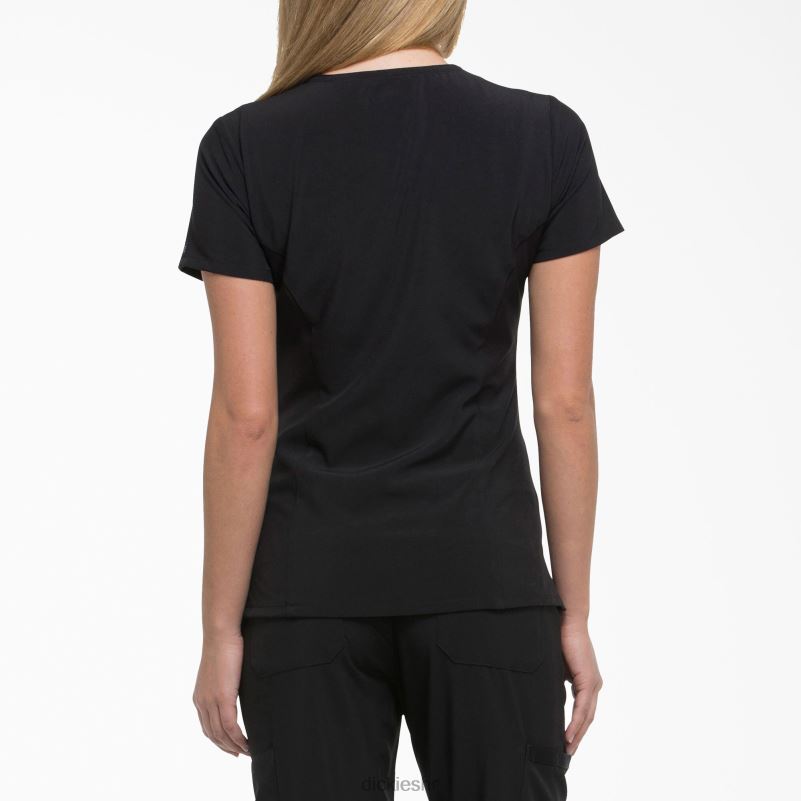 eds Essentials majica s v-izrezom žene Dickies crno (crno) 6BPL62444 odjeća