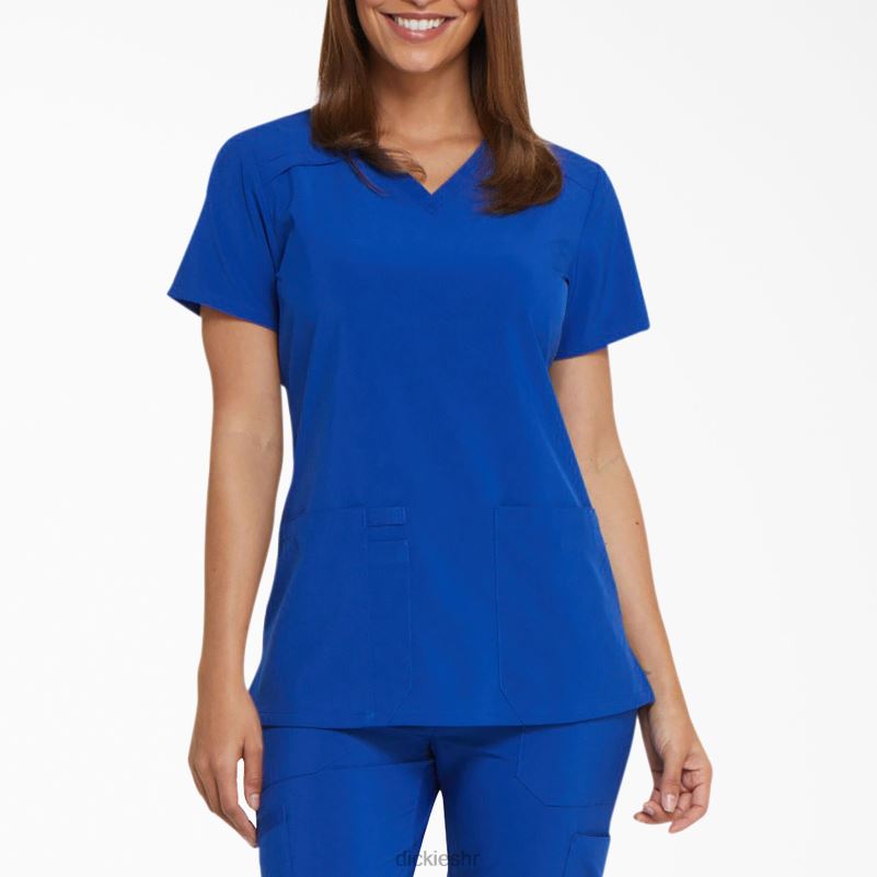 eds Essentials majica s v-izrezom žene Dickies galaksija plava (gbl) 6BPL62450 odjeća