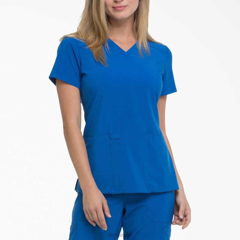 eds Essentials majica s v-izrezom žene Dickies kraljevsko plava (rb) 6BPL62457 odjeća