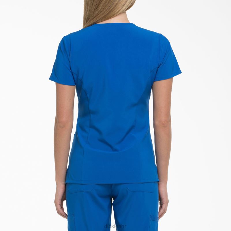 eds Essentials majica s v-izrezom žene Dickies kraljevsko plava (rb) 6BPL62457 odjeća