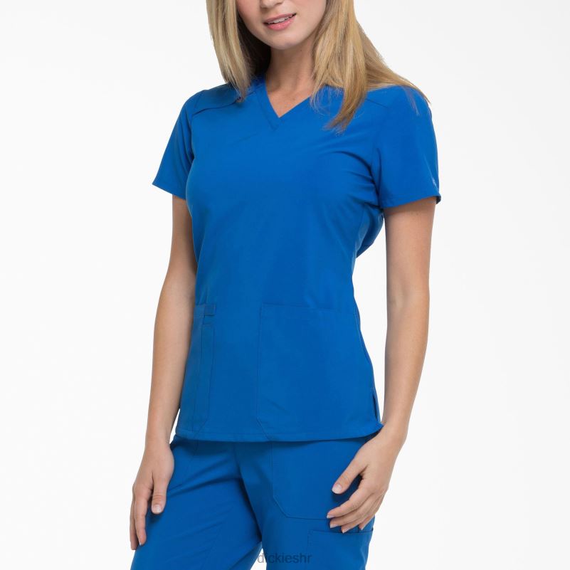 eds Essentials majica s v-izrezom žene Dickies kraljevsko plava (rb) 6BPL62457 odjeća