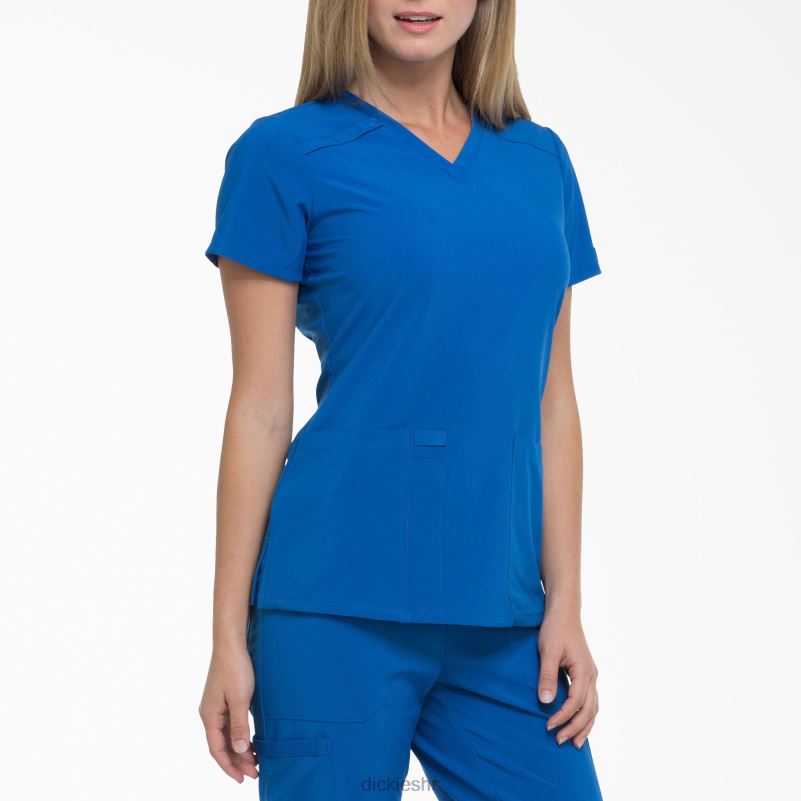 eds Essentials majica s v-izrezom žene Dickies kraljevsko plava (rb) 6BPL62457 odjeća