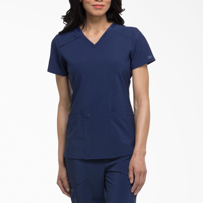eds Essentials majica s v-izrezom žene Dickies tamnoplava (nyps) 6BPL62454 odjeća