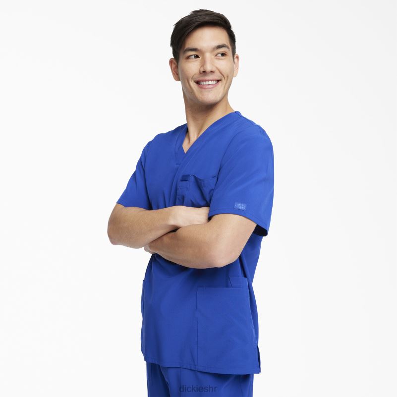 eds Essentials majica s v-izrezom i džepovima muškarci Dickies galaksija plava (gbl) 6BPL61432 odjeća