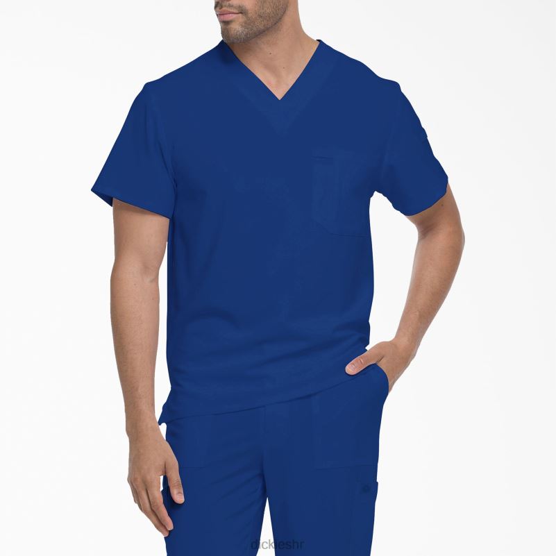 eds Essentials majica s v-izrezom muškarci Dickies galaksija plava (gbl) 6BPL61328 odjeća