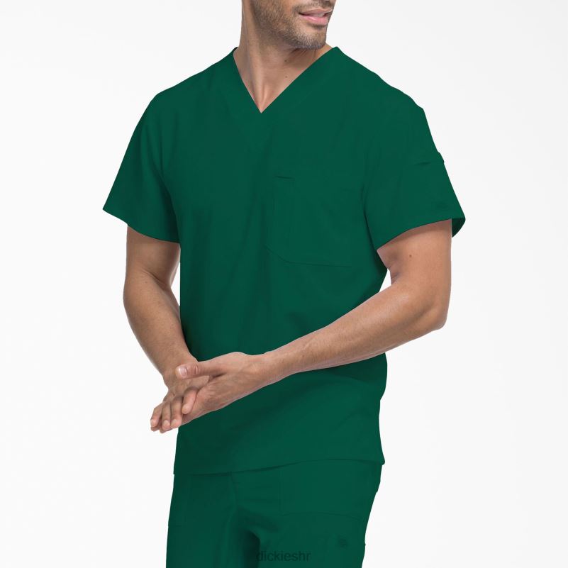eds Essentials majica s v-izrezom muškarci Dickies lovačko zeleno (htr) 6BPL61329 odjeća