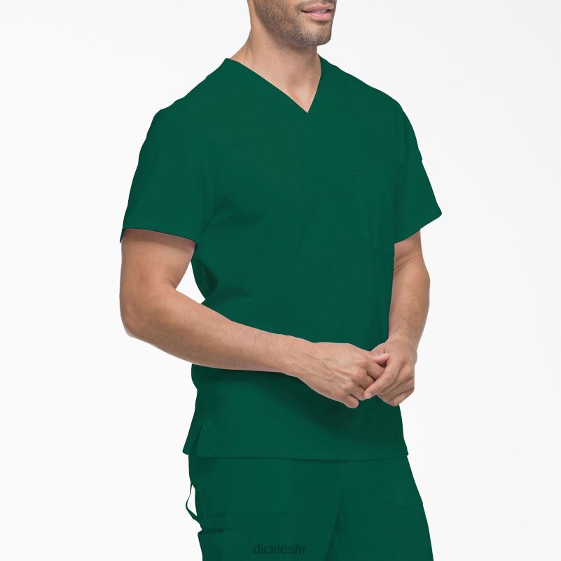 eds Essentials majica s v-izrezom muškarci Dickies lovačko zeleno (htr) 6BPL61329 odjeća