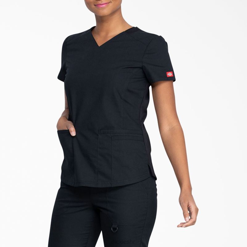 eds prepoznatljivi top s v-izrezom žene Dickies crno (crno) 6BPL62592 odjeća