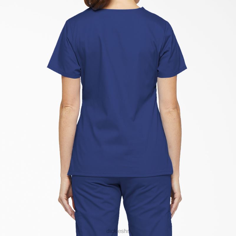 eds signature mock wrap scrub top žene Dickies galaksija plava (gbl) 6BPL62618 odjeća