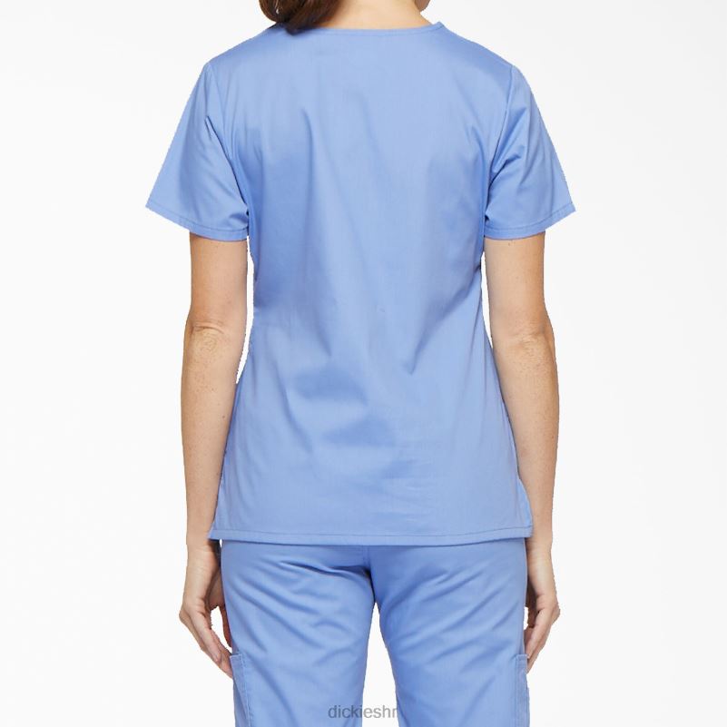 eds signature mock wrap scrub top žene Dickies strop plava (cbl) 6BPL62613 odjeća