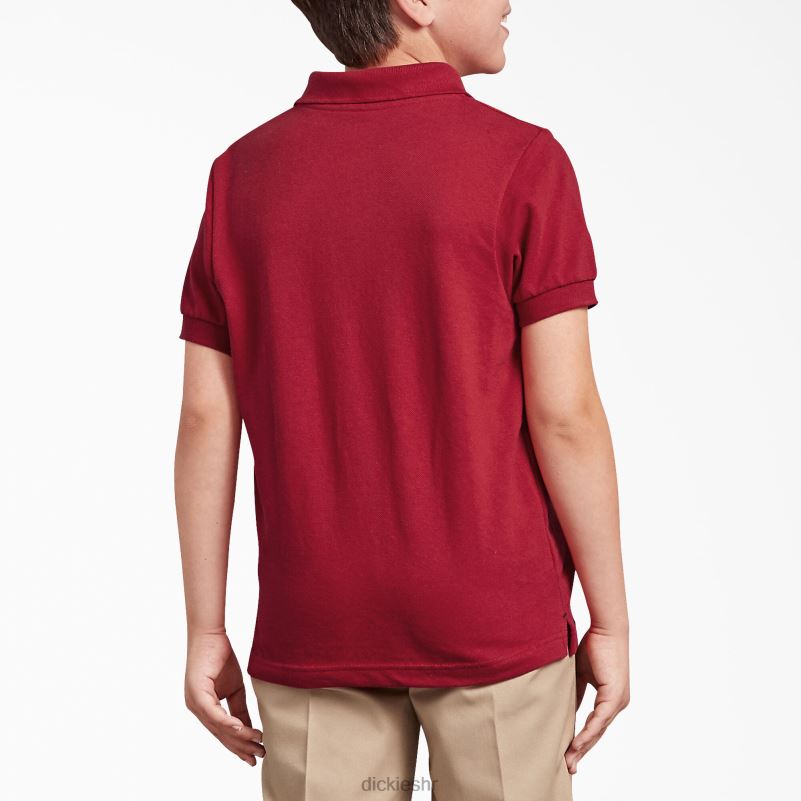 pike majica kratkih rukava djeca Dickies engleski crveni (er) 6BPL62674 odjeća