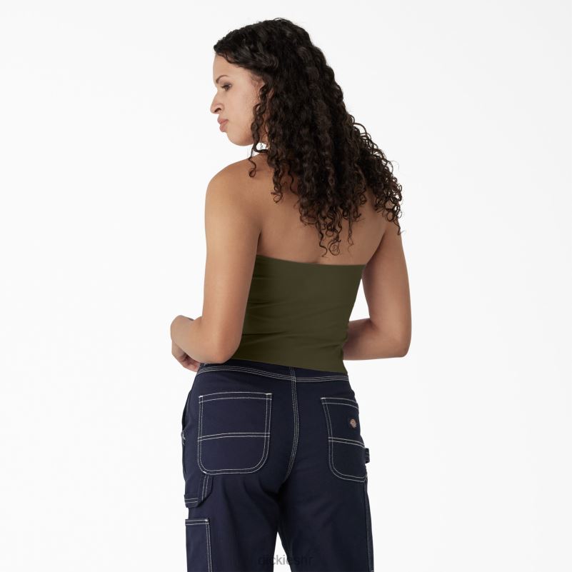 pleteni gornji dio cijevi žene Dickies vojno zelena (ml) 6BPL62168 odjeća