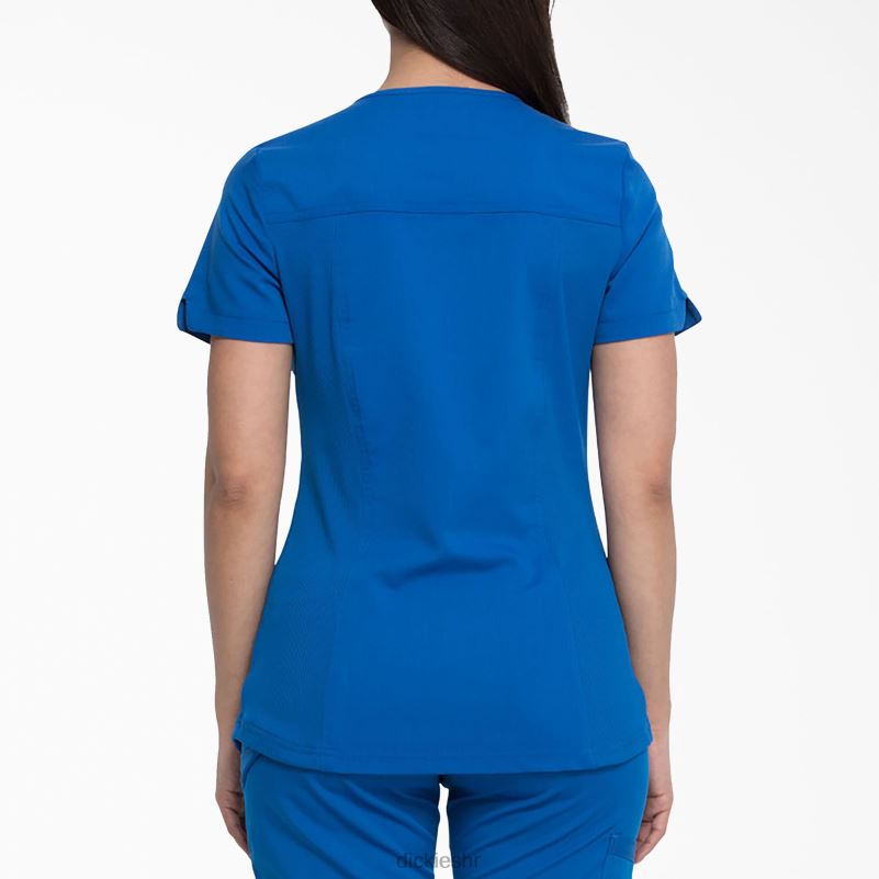 ravnoteža mock wrap scrub top žene Dickies kraljevsko plava (rb) 6BPL62542 odjeća
