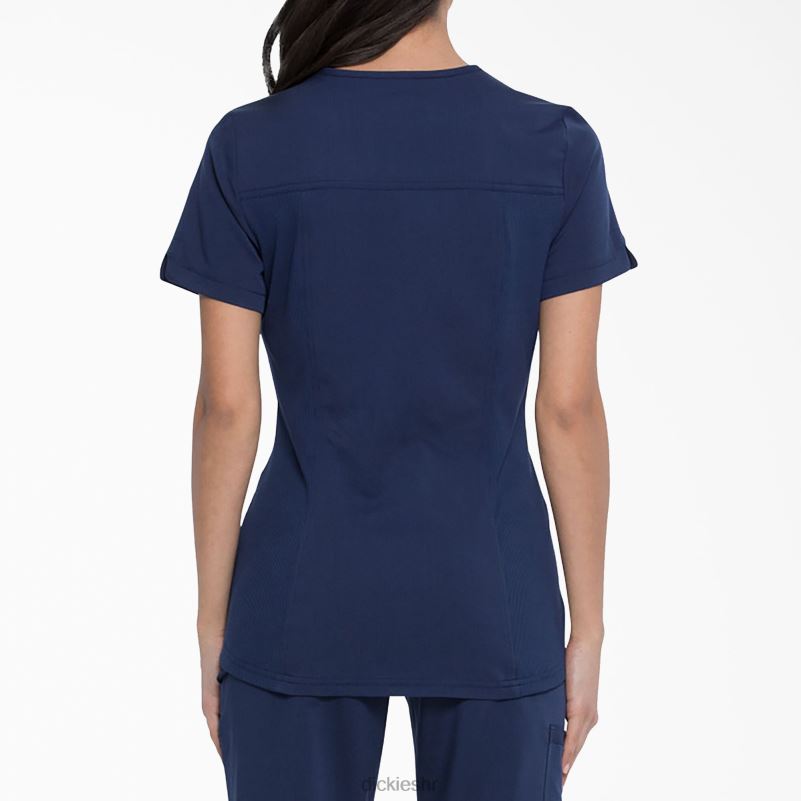 ravnoteža mock wrap scrub top žene Dickies tamnoplava (nvy) 6BPL62540 odjeća