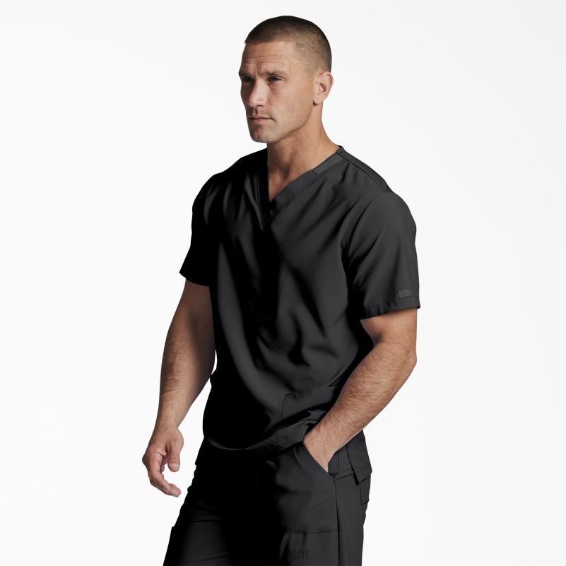 unisex eds osnovni top s v-izrezom muškarci Dickies crno (crno) 6BPL61400 odjeća