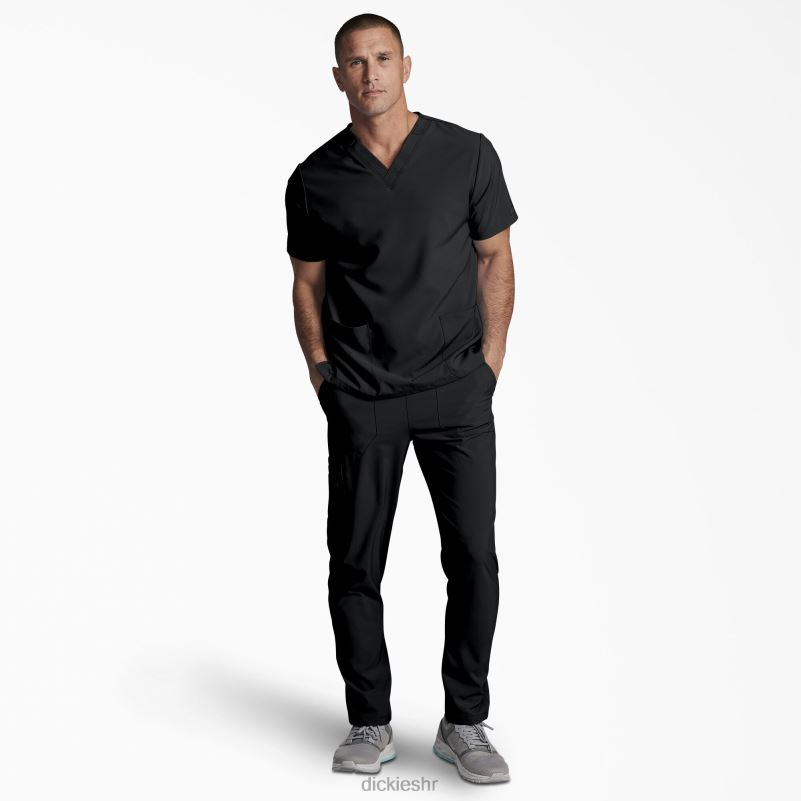unisex eds osnovni top s v-izrezom muškarci Dickies crno (crno) 6BPL61400 odjeća