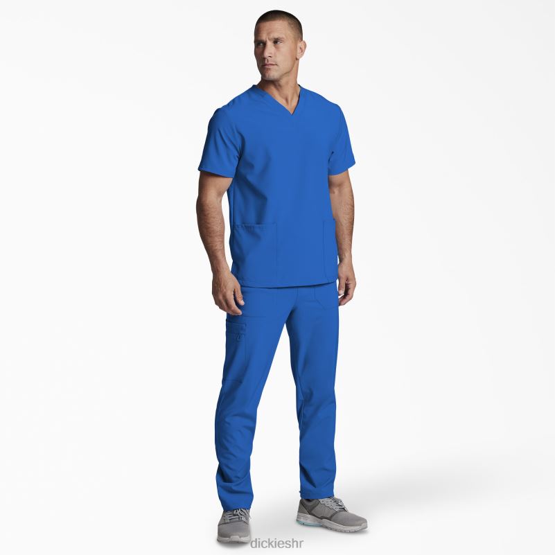 unisex eds osnovni top s v-izrezom muškarci Dickies kraljevsko plava (rb) 6BPL61406 odjeća