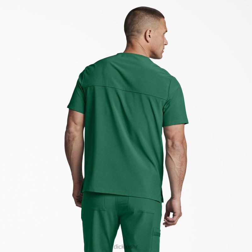 unisex eds osnovni top s v-izrezom muškarci Dickies lovačko zeleno (htr) 6BPL61403 odjeća