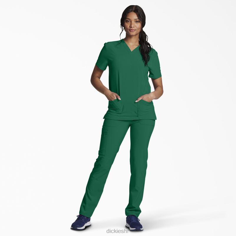 unisex eds osnovni top s v-izrezom muškarci Dickies lovačko zeleno (htr) 6BPL61403 odjeća