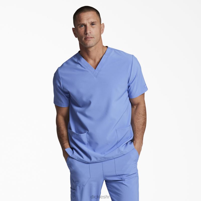 unisex eds osnovni top s v-izrezom muškarci Dickies strop plava (cbl) 6BPL61401 odjeća