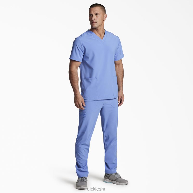 unisex eds osnovni top s v-izrezom muškarci Dickies strop plava (cbl) 6BPL61401 odjeća