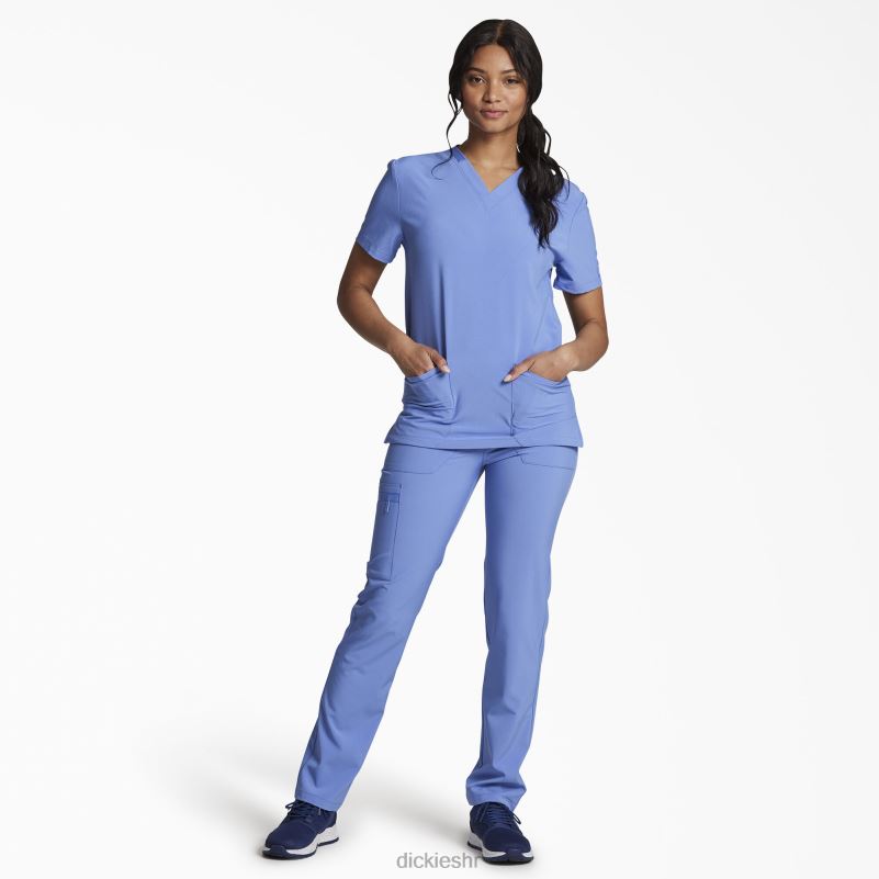 unisex eds osnovni top s v-izrezom muškarci Dickies strop plava (cbl) 6BPL61401 odjeća