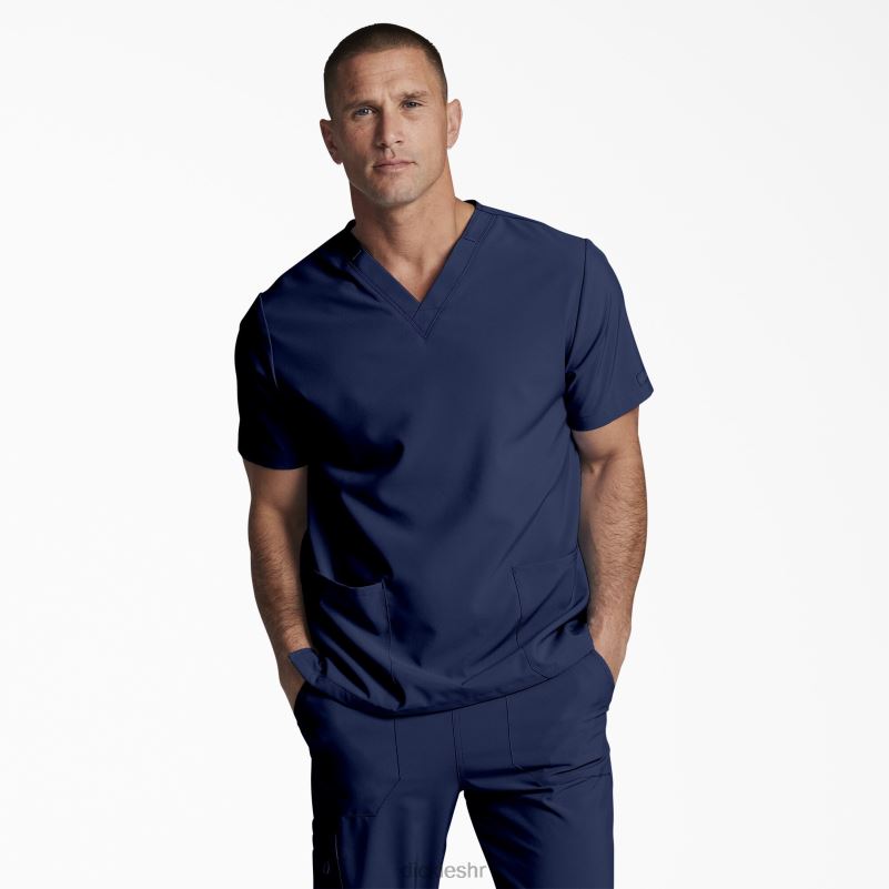 unisex eds osnovni top s v-izrezom muškarci Dickies tamnoplava (nvy) 6BPL61404 odjeća