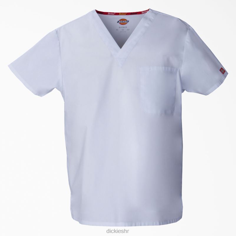 unisex eds prepoznatljivi top s v-izrezom muškarci Dickies bijela (dwh) 6BPL61287 odjeća