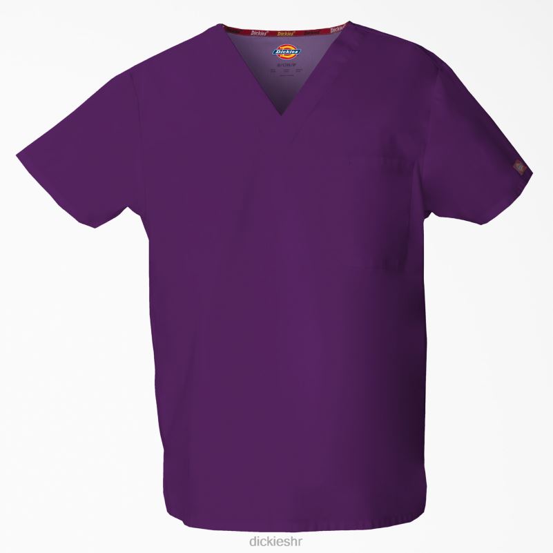 unisex eds prepoznatljivi top s v-izrezom muškarci Dickies ljubičasti patlidžan (jaje) 6BPL61288 odjeća