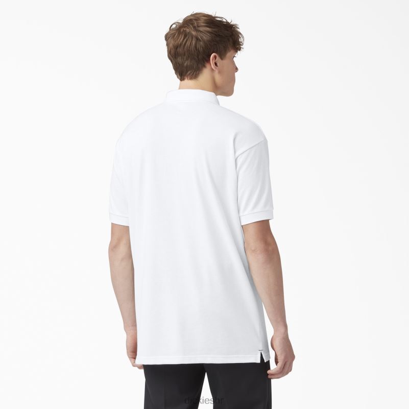 veličina za odrasle pique polo majica kratkih rukava muškarci Dickies bijelo (wh) 6BPL6667 odjeća