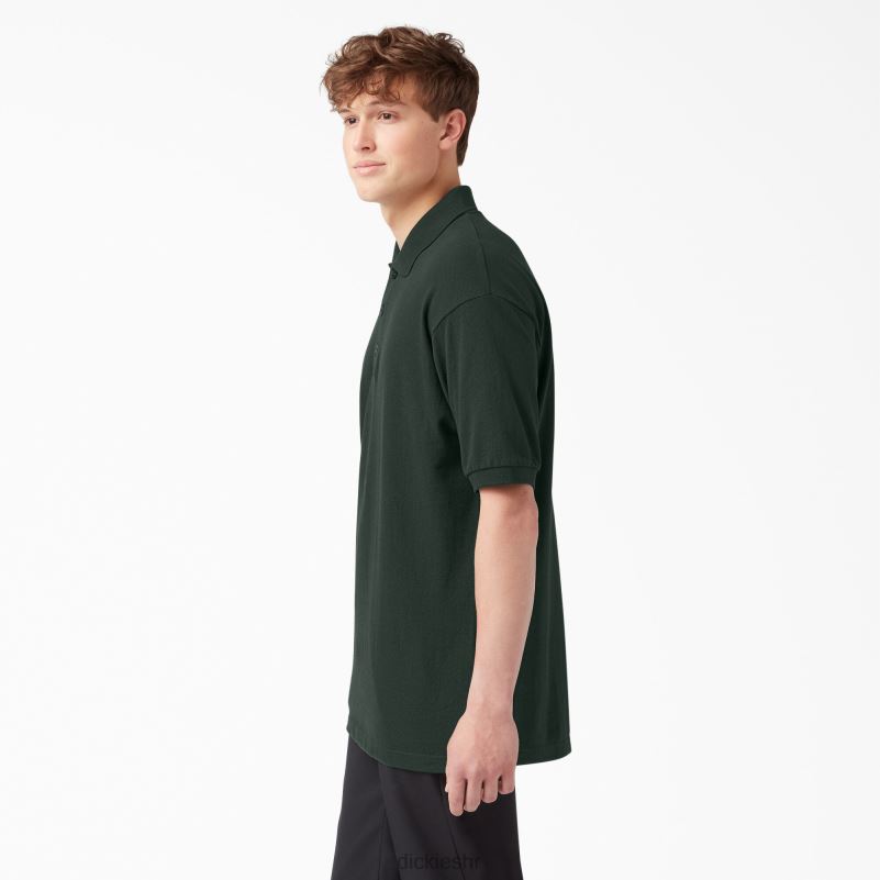 veličina za odrasle pique polo majica kratkih rukava muškarci Dickies lovačko zeleno (gh) 6BPL6664 odjeća