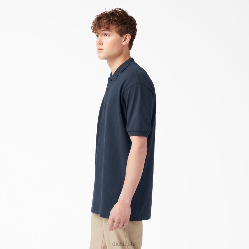 veličina za odrasle pique polo majica kratkih rukava muškarci Dickies tamnoplava (dn) 6BPL6662 odjeća
