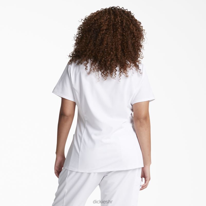 xtreme rastezljiva majica s v-izrezom žene Dickies bijela (dwh) 6BPL62465 odjeća