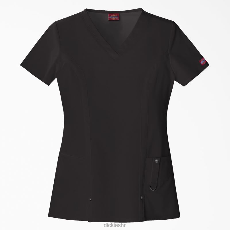 xtreme rastezljiva majica s v-izrezom žene Dickies crno (crno) 6BPL62461 odjeća