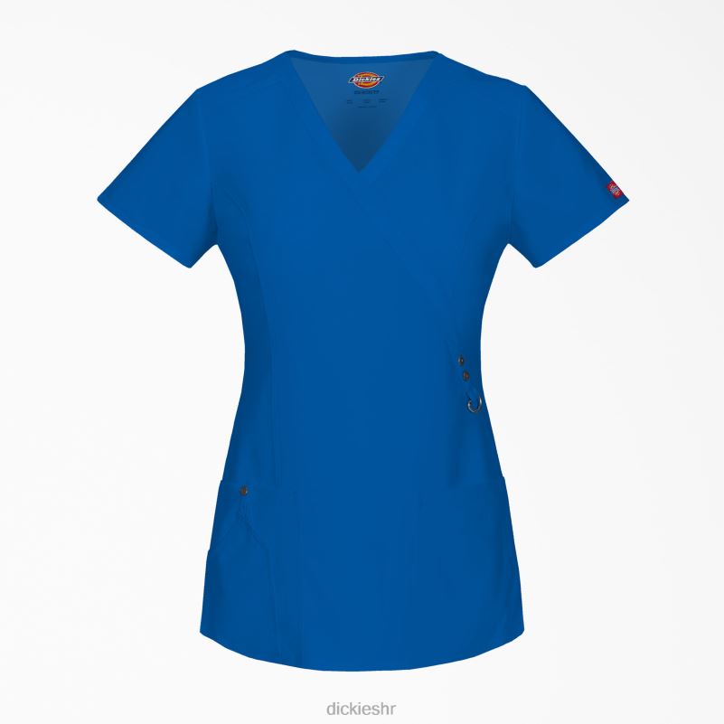 xtreme rastezljivi mock wrap piling gornji dio žene Dickies kraljevsko plava (rb) 6BPL62644 odjeća