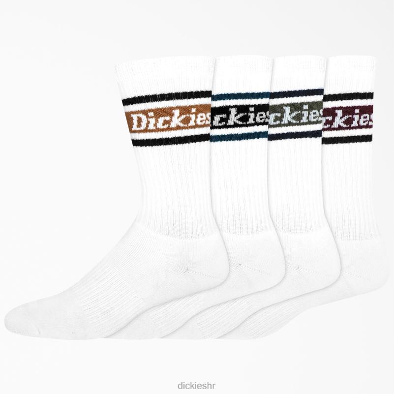 rugby prugaste čarape 4 kom uniseks Dickies bijela/jesenska pruga (wsf) 6BPL62796 pribor