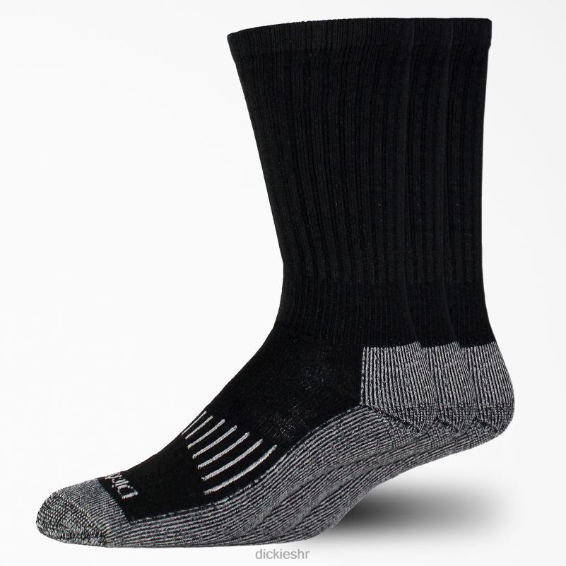 Heavyweight crew socks 3 kom uniseks Dickies crna (bk) 6BPL62961 pribor