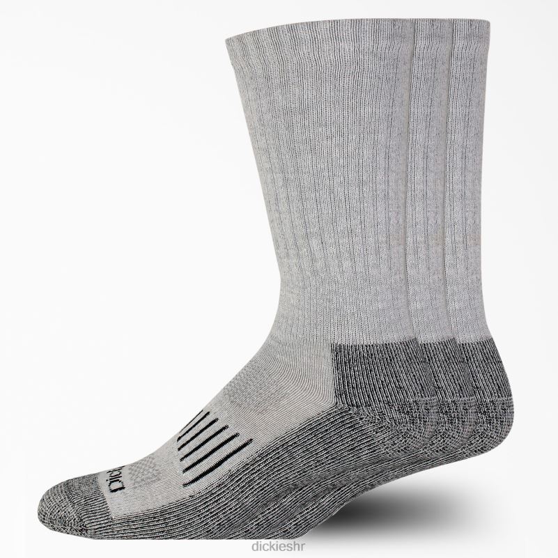 Heavyweight crew socks 3 kom uniseks Dickies siva (gy) 6BPL62962 pribor