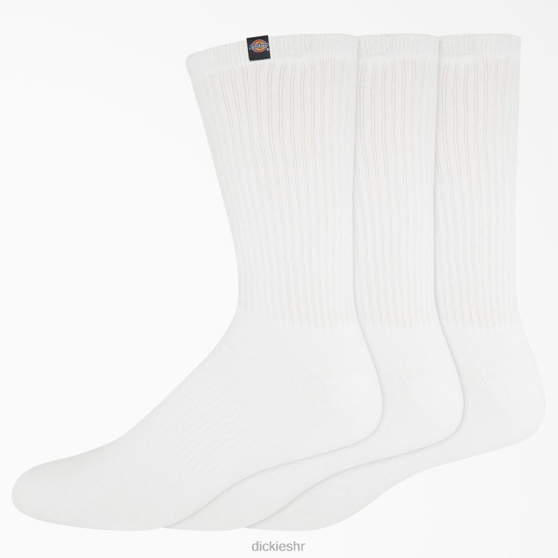 label crew socks 3 kom uniseks Dickies bijelo (wh) 6BPL62808 pribor