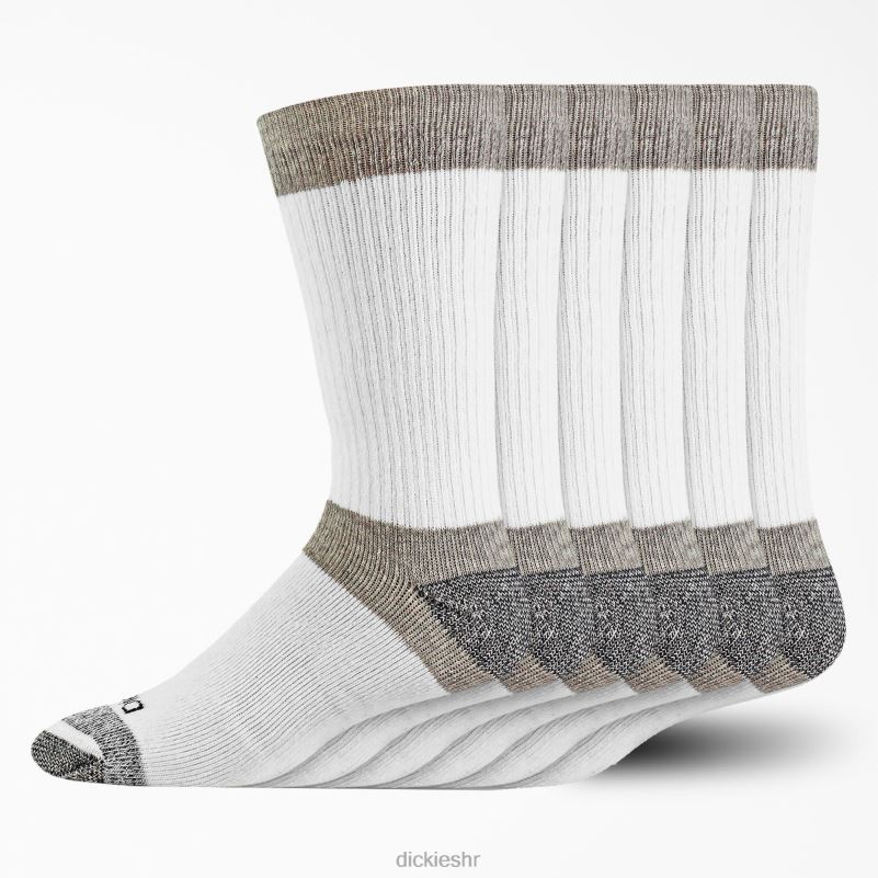 max cushion crew socks 6 kom uniseks Dickies bijelo (wh) 6BPL62957 pribor