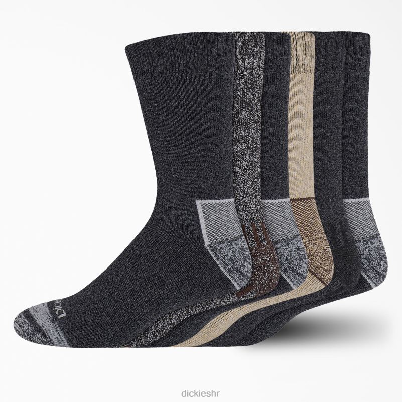 outdoor crew socks 6 kom uniseks Dickies crna (bk) 6BPL63001 pribor
