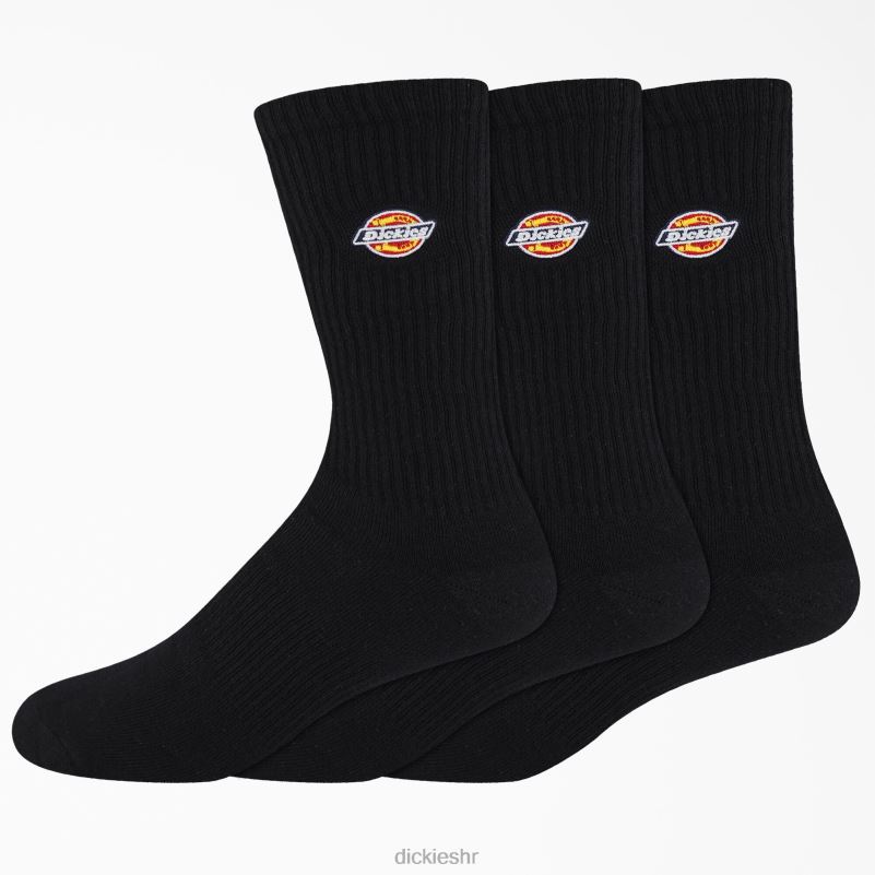 vezene čarape crew 3 kom uniseks Dickies crna (bk) 6BPL62811 pribor